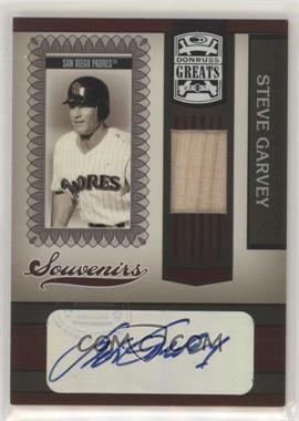 2005 Donruss Greats - Souvenirs - Bats Autographs #S-7 - Steve Garvey