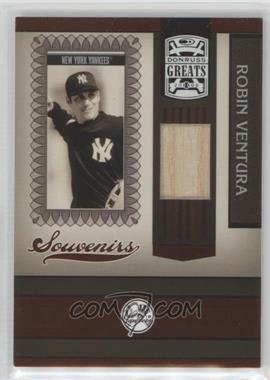 2005 Donruss Greats - Souvenirs - Bats #S-12 - Robin Ventura