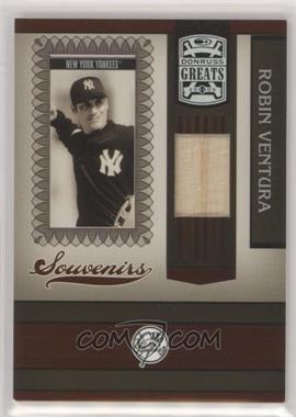 2005 Donruss Greats - Souvenirs - Bats #S-12 - Robin Ventura