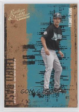 2005 Donruss Leather & Lumber - [Base] - Gold #100 - Mike Lowell /50