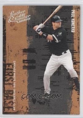 2005 Donruss Leather & Lumber - [Base] - Silver #108 - Paul Konerko /100