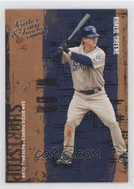 2005 Donruss Leather & Lumber - [Base] #84 - Khalil Greene