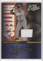 Ivan Rodriguez [EX to NM] #/100