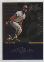 Lou Brock [Noted] #/2,000