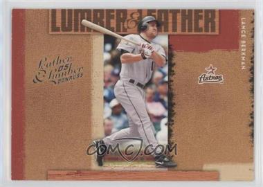 2005 Donruss Leather & Lumber - Lumber & Leather #LL-13 - Lance Berkman /2000