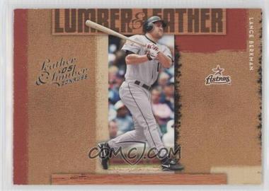 2005 Donruss Leather & Lumber - Lumber & Leather #LL-13 - Lance Berkman /2000