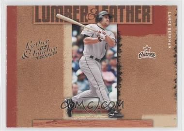 2005 Donruss Leather & Lumber - Lumber & Leather #LL-13 - Lance Berkman /2000