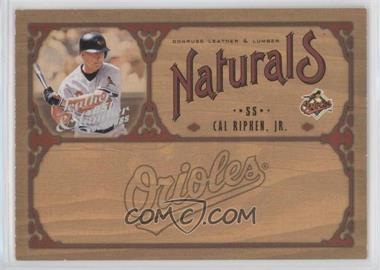 2005 Donruss Leather & Lumber - Naturals - Silver #N-4 - Cal Ripken Jr. /100