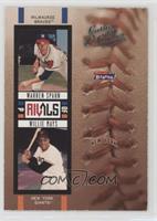 Warren Spahn, Willie Mays #/100