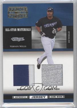 2005 Donruss Prime Patches - All-Star Materials - Double Patch #ASM-7 - Vernon Wells /10