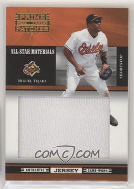 2005 Donruss Prime Patches - All-Star Materials - Jumbo Swatch #ASM-14 - Miguel Tejada /228