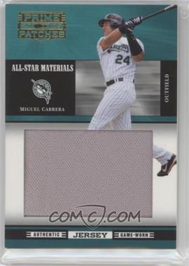 2005 Donruss Prime Patches - All-Star Materials - Jumbo Swatch #ASM-3 - Miguel Cabrera /145
