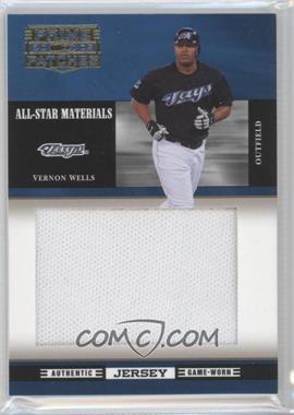 2005 Donruss Prime Patches - All-Star Materials - Jumbo Swatch #ASM-7 - Vernon Wells /297