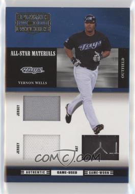 2005 Donruss Prime Patches - All-Star Materials - Triple #ASM-7 - Vernon Wells /107