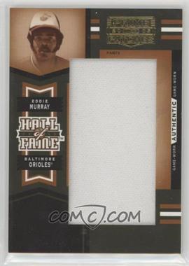2005 Donruss Prime Patches - Hall of Fame - Jumbo Swatch #HF-2 - Eddie Murray /175