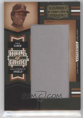 2005 Donruss Prime Patches - Hall of Fame - Jumbo Swatch #HF-8 - Rod Carew /107