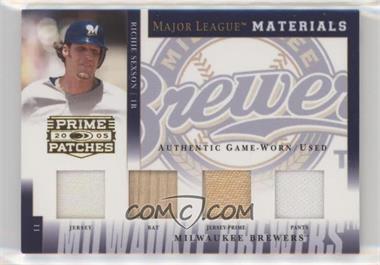 2005 Donruss Prime Patches - Major League Materials - Quad Swatch Prime #MLM-21 - Richie Sexson /46 [EX to NM]