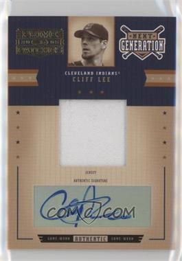 2005 Donruss Prime Patches - Next Generation - Jersey Signatures #NG-9 - Cliff Lee /250