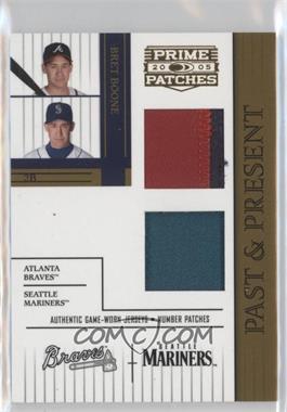 2005 Donruss Prime Patches - Past & Present - Double Jersey Number Patch #PP-5 - Bret Boone /69