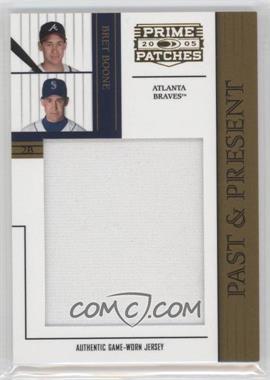 2005 Donruss Prime Patches - Past & Present - Jumbo Swatch #PP-5 - Bret Boone /294