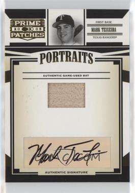 2005 Donruss Prime Patches - Portraits - Bat Signatures #P-11 - Mark Teixeira /50