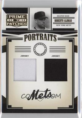2005 Donruss Prime Patches - Portraits - Double Jersey #P-4 - Roberto Alomar /150 [Noted]