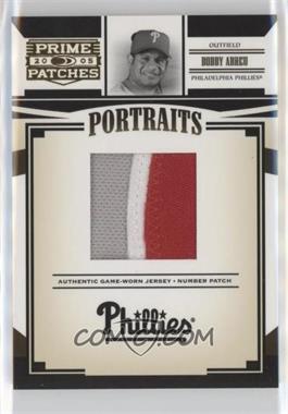 2005 Donruss Prime Patches - Portraits - Jersey Number Patch #P-60 - Bobby Abreu /150