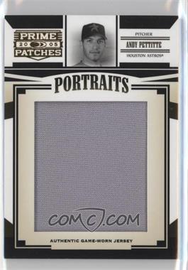 2005 Donruss Prime Patches - Portraits - Jumbo Jerseys #P-20 - Andy Pettitte /321 [Noted]
