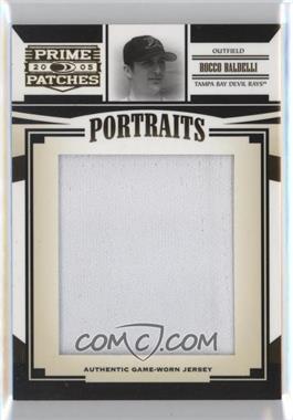 2005 Donruss Prime Patches - Portraits - Jumbo Jerseys #P-36 - Rocco Baldelli /224 [Noted]
