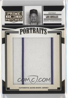 2005 Donruss Prime Patches - Portraits - Jumbo Jerseys #P-59 - Luis Gonzalez /340 [Noted]