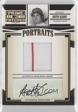 2005 Donruss Prime Patches - Portraits - Swatch Signatures #P-74 - Austin Kearns /125