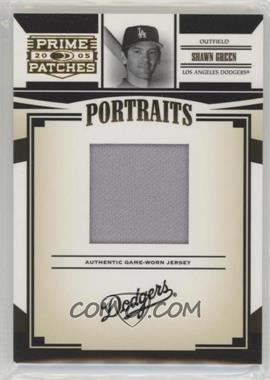 2005 Donruss Prime Patches - Portraits - Swatch #P-13 - Shawn Green /150