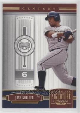 2005 Donruss Signature Series - [Base] - Century Gold #147 - Jose Guillen /25