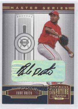 2005 Donruss Signature Series - [Base] - Gold Signatures #101 - Eude Brito /50