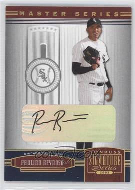 2005 Donruss Signature Series - [Base] - Gold Signatures #39 - Paulino Reynoso /25