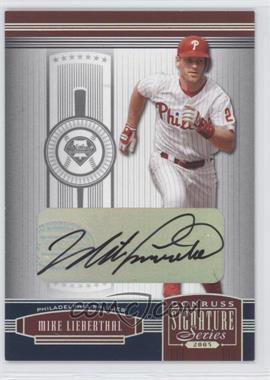 2005 Donruss Signature Series - [Base] - Silver Signatures #103 - Mike Lieberthal