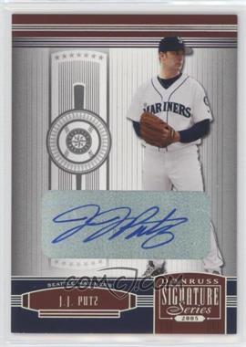 2005 Donruss Signature Series - [Base] - Silver Signatures #122 - J.J. Putz