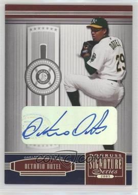 2005 Donruss Signature Series - [Base] - Silver Signatures #91 - Octavio Dotel