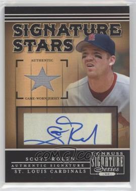 2005 Donruss Signature Series - Signature Stars - Jersey #SS-2 - Scott Rolen