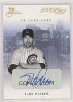 Todd Walker #/50