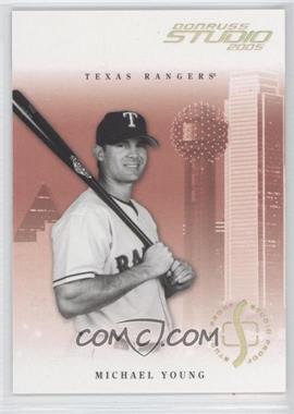 2005 Donruss Studio - [Base] - Proofs Gold #284 - Michael Young /25