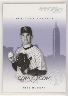 2005 Donruss Studio - [Base] - Proofs Silver #196 - Mike Mussina /100