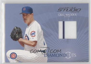 2005 Donruss Studio - Diamond Cuts - Jerseys #DC-14 - Greg Maddux /250