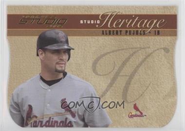 2005 Donruss Studio - Heritage - Gold Die-Cut #SH-4 - Albert Pujols /50