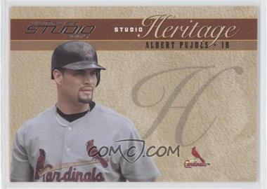 2005 Donruss Studio - Heritage #SH-4 - Albert Pujols /1000