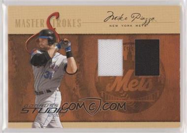 2005 Donruss Studio - Masterstrokes - Combo Materials #MS-6 - Mike Piazza /50 [EX to NM]
