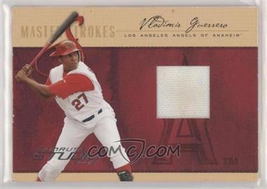 2005 Donruss Studio - Masterstrokes - Jerseys #MS-21 - Vladimir Guerrero /50