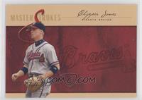 Chipper Jones [EX to NM] #/750