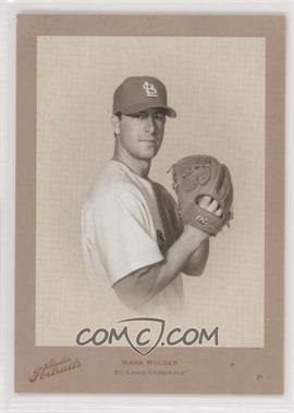 2005 Donruss Studio - Portraits Certified Materials - Sepia Black & White #SP-20 - Mark Mulder /15