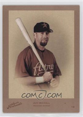 2005 Donruss Studio - Portraits Certified Materials - Sepia #SP-88 - Jeff Bagwell /20